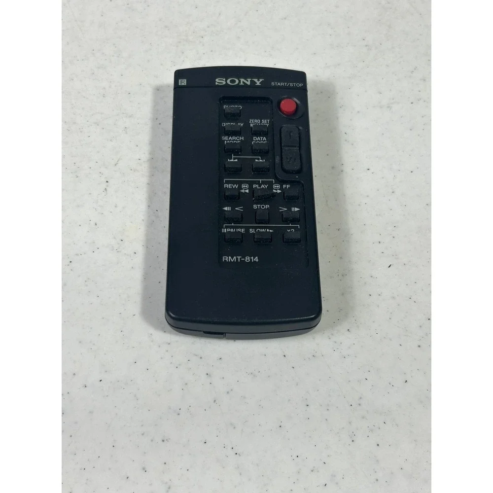 Sony RMT-814 Remote Commander Wireless Infrared Camcorder Control Black